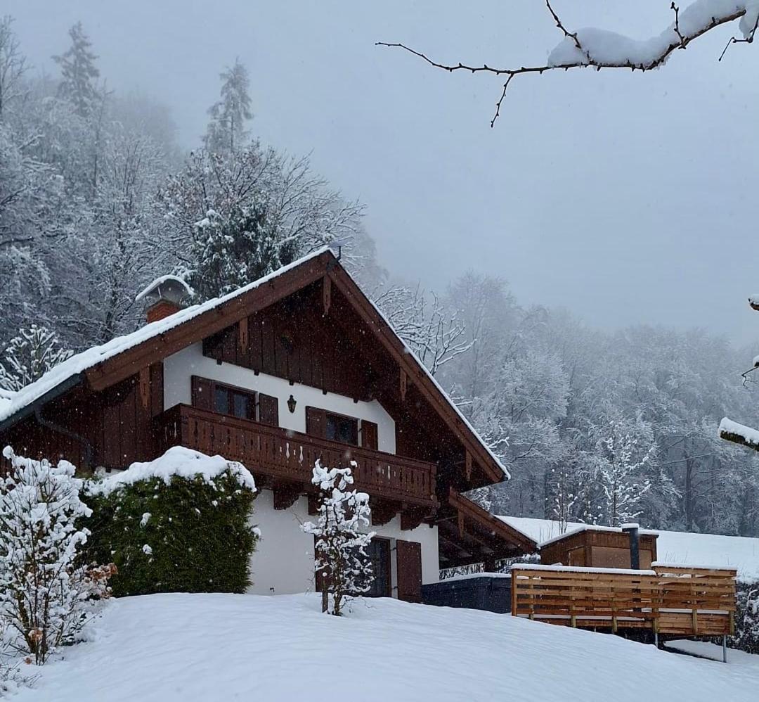 Luxus Alpenparadies Nahe Salzburg Sauna & Whirlpool 아드네트 외부 사진