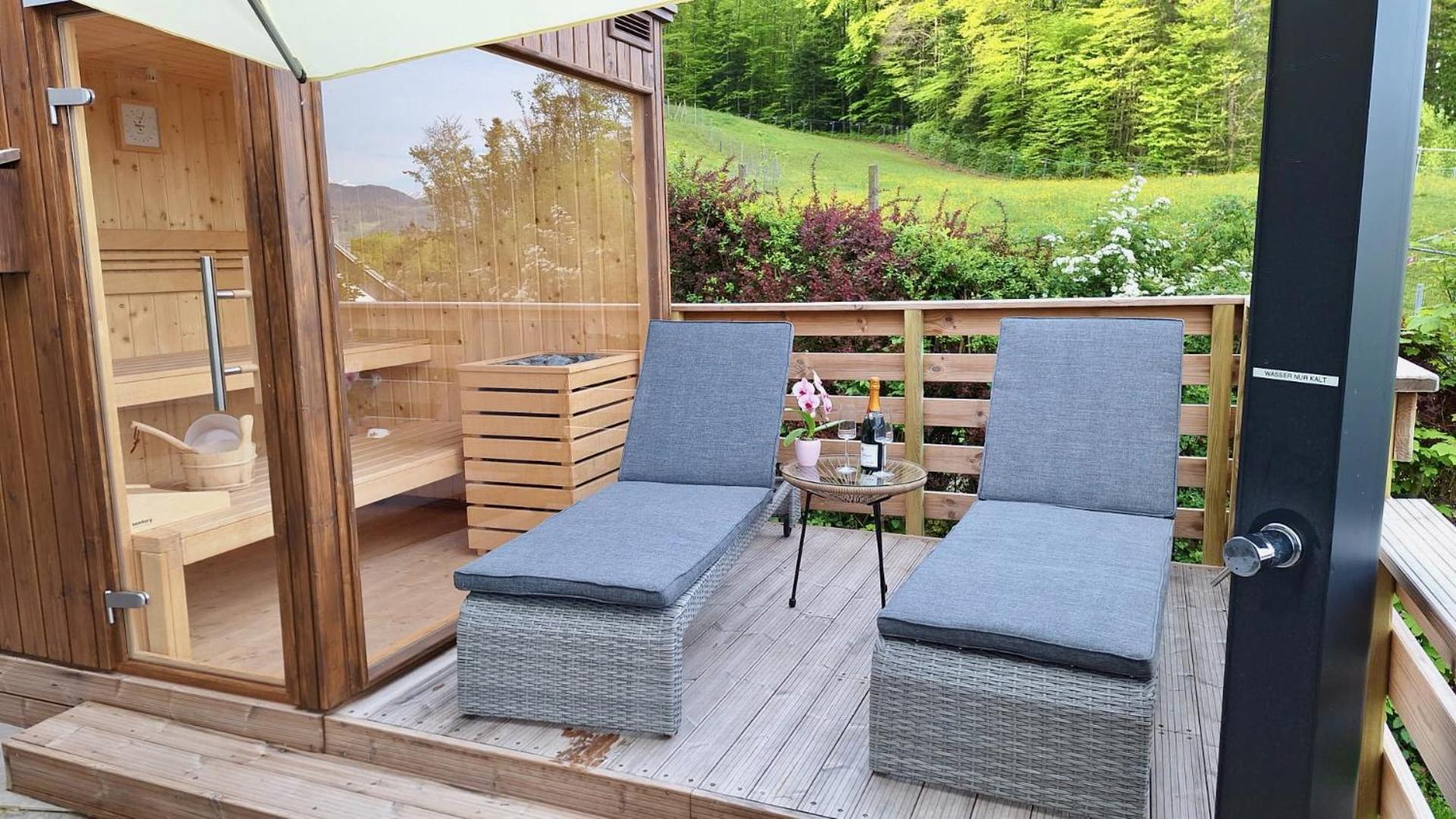 Luxus Alpenparadies Nahe Salzburg Sauna & Whirlpool 아드네트 외부 사진